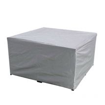 La couverture imperméable de meubles de Patio de jardin couvre le siège carré extérieur de Table de rotin 115X115X70cm