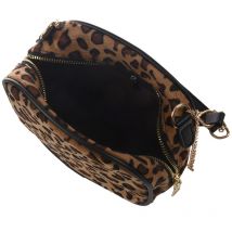 Simple décontracté impression petits sacs filles épaule sacs de messager sac à bandoulière pour les femmes, léopard