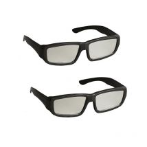 Lunettes en plastique pour adulte et enfant, 2 pièces, verres éclipse avec filtre, vision solaire sûre, certifié CE ISO