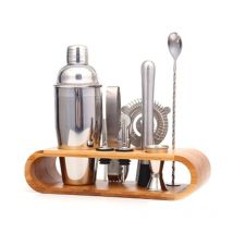 750ML acier inoxydable liqueur Cocktail Shaker barre vin mélangeur ensemble barman Cocktail main Shaker outil Kit barre outil avec support