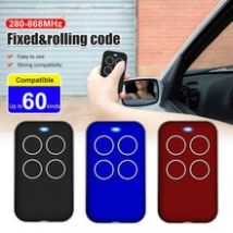 280-868MHz universel fixe porte roulante porte de Garage télécommande Compatible outil pour porte Garage porte alarme porte automatique