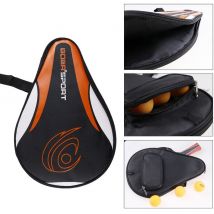 Housse de raquette de ping-pong Portable, raquette de ping-pong sport table gourde housse de raquette, sac de sac, sac de tennis, raquette E5J8