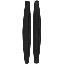 Autocollant de protection en Fiber de carbone | 2 pièces, bande autocollante autocollante de protection