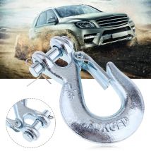 Remorque de remorquage et loquet pour voiture | 1 pièce, 1/4 ''câble de treuil, vtt, remorque, bateau, camion, RV accessoires de voiture à ressort