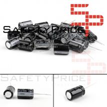 5x condensateur électrolytique 22 ouf 400v 105 °c 13x20mm-condensateur électrolytique