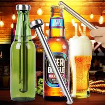1 pièces refroidisseur de glace bière refroidisseur bâton verseur bière boisson barre de refroidissement outil en acier inoxydable bâton refroidisseur bière boisson bâton