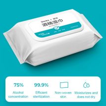 75% alcool lingettes tampon stérilisation Portable lingettes antibactérien nettoyage maison, bureau, voyage alcool lingettes pour les mains