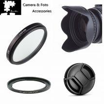 Capuchon de filtre UV et d'objectif 67mm, bague d'adaptation pour appareil photo numérique Canon Powershot SX70 SX50 SX40 SX530 SX540 HS