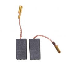 10 pièces de rechange de moteur en cuivre universel pour meuleuse d'angle outil électrique brosse en carbone facile à installer scie circulaire perceuse électrique