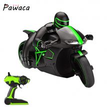 4CH Mini Moto enfants Moto électrique télécommande voiture RC avec lumière fraîche haute vitesse dérive moteur jouets pour les enfants