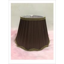 E27 Art déco abajur pour lampe de table vague motif café couleur dentelle Textile tissu abat-jour style moderne lampe couverture pour lampe