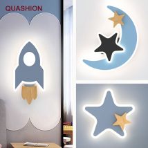 Applique murale LED au de dessin animé moderne, luminaire décoratif d&#39;intérieur, idéal pour la chambre d&#39;un enfant