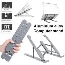 Support réglable en Aluminium pour ordinateur portable, Support réglable en Aluminium pour Macbook Pro Air, 10-16 pouces