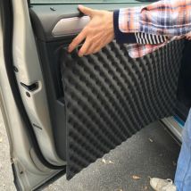Mousse d&#39;isolation phonique pour voiture, tapis insonorisant, 18mm d&#39;épaisseur, remplacement pratique des accessoires automobiles