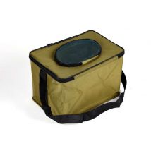 Toile couverte pliable, petit réservoir d'eau, rétraction Portable, équipement de seau de pêche, capacité d'exploration de poisson, développement unisexe