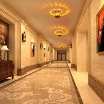 3w RGB intérieur mur LED lampe sans fil en aluminium appliques murales pour la maison escalier salle de bains chevet chambre lumière Arts