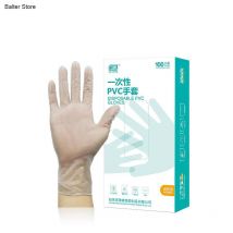 100 pièces/boîte gants Normal jetable Transparent Pvc transformation des aliments fruits légumes gants sécurité personnelle gants de Protection