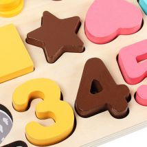 Jouets éducatifs pour enfants multi-fonction conseil logarithmique jouets éducatifs en bois pour enfants jouets mathématiques en bois