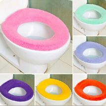 Ensemble de tapis de siège de toilette lavable chauffé doux universel pour la décoration intérieure