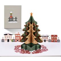 3D Merrry noël voeux cartes Valentine amant joyeux anniversaire carte postale papier anniversaire mariage Invitations cartes