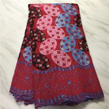 Africain suisse dentelle tissu suisse Voile dentelle en suisse Pruple coton robes africaines pour les femmes robe