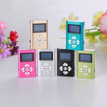Délicatesse USB Mini lecteur MP3 écran LCD Support Portable 8GB Micro SD TF carte Mobile Flash disque reproducteur de alta fidélité