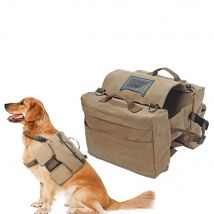 Sac à dos de randonnée pour chiens | Sac de selle pour chiens, sac de randonnée pour chiens, fournitures de Camping, pour voyage randonnée en plein air pour chiens moyens et grands