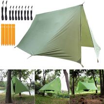 Auvent extérieur tapis abri parasol Protection UV jardin Camping tente sans toit en Stock