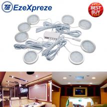 Spot lumineux LED intérieur 2.5W, 8x12v, pour VW T4 T5, camping-Car, Van, caravane, camping-Car, 6000K, accessoires automobiles
