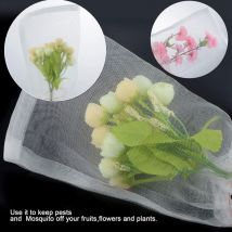 100 pièces plante protéger sac, jardin filet sac insectes moustiquaire filet barrière sac jardin plante Fruit fleur protéger sac, maille Ne