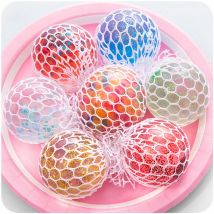 Balle de libération en forme de raisin, exercice pour enfants et adultes, exercice pour le poignet, balle anti-Stress, 6cm