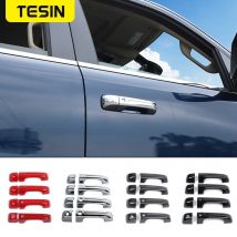 TESIN – décoration de poignée de porte extérieure de voiture, couverture de Protection, garniture de coque, accessoires pour Dodge RAM 1500