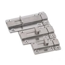 Loquet acier inoxydable boulon auto-élastique boulon de sécurité boucle de porte antivol serrure de porte en bois matériel de sécurité accessoires pour la maison