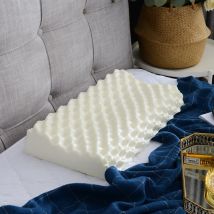 Oreiller en Latex naturel rebond lent oreiller mémoire espace oreiller en mousse à mémoire de forme