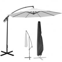 Imperméable à l'eau Oxford tissu extérieur banane parapluie couverture ombre pluie couverture Anti-UV Parasol jardin résistant aux intempéries Patio parapluie couverture