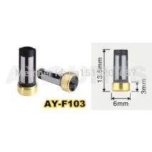 Ensemble de pièces détachées de carburant | 50pièces/ensemble micro filtre pour injecteur Bosch (taille: 13.5*6*3mm,)