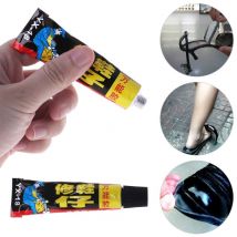 1 pièces 18ml Super adhésif réparation colle pour chaussure cuir caoutchouc toile Tube forte liaison cuir caoutchouc scellant chaussures soins outils