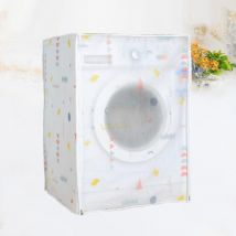 Housse de lave-linge automatique Premium PEVA housse de lave-linge étanche Anti-poussière protecteur de lave-linge pour la maison (60x55