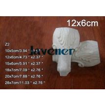 Z2 – décalcomanies de menuiserie en bois sculpté, 12x6cm