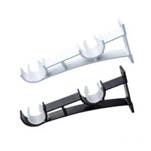 Supports de tringle à rideau Double 2 pièces/ensemble, support de quincaillerie de fenêtre, décoration de la maison, directe
