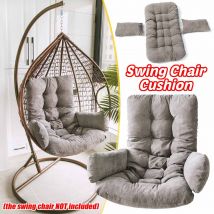suspendu hamac chaise balançoire jardin extérieur doux siège coussin siège dortoir chambre suspendu chaise dos avec oreiller
