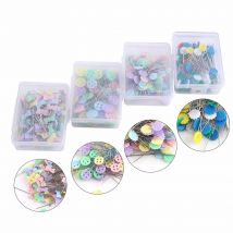 100 pièces en acier inoxydable broches de couture broderie Patchwork broches accessoires outils couture marqueur aiguille bricolage accessoires de couture