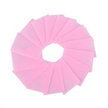 100 pièces rose non pelucheux lingettes tout pour manucure vernis à ongles dissolvant tampons papier ongles Cutton tampons manucure pédicure Gel outils