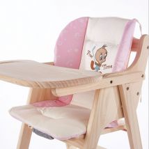 Coussin en coton pour poussette de bébé | Coussin pour salle à manger et chaise, coussin épais et pour la voiture, universel