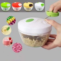 Hachoir à légumes et fruits | Appareil de cuisine multifonction, processeur de légumes, coupe-ail, broyeur à viande manuel