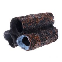 Aquarium réservoir de poissons crevettes 3 tubes tuyaux grotte abri résine élevage cacher maison