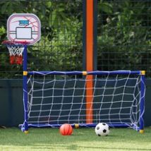 Support de Basket 2 en 1 pour les enfants, accessoire de Basket-ball avec panier de Basket-ball