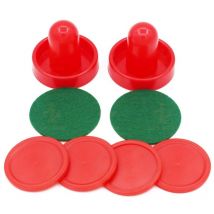 Poussoirs de Hockey en plastique, 8 pièces/ensemble, remplacement pour les Tables de jeu, accessoires de but
