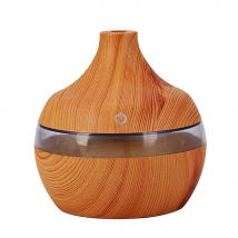 Désodorisant électrique d'humidificateur d'huile essentielle de diffuseur d'arome d'usb 300ML avec 7 lumières changeantes de nuit de couleur pour la maison