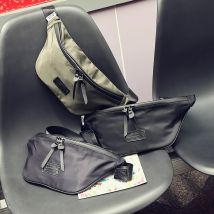 Sac banane décontracté pour hommes, sac de poitrine à la pour l&#39;extérieur, sac à bandoulière unisexe, sac de voyage d&#39;été